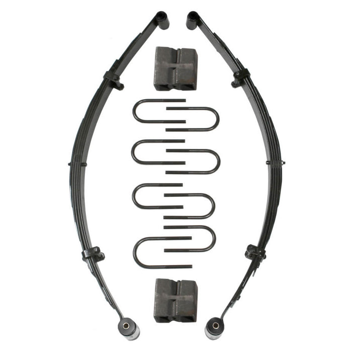 Skyjacker JP40K Lift Kit 3.5-4 Inch Lift 75-83 Jeep Cherokee 75-88 Jeep J10 75-88 Jeep J20 75-83 Jeep Wagoneer Includes Front Leaf Springs Front Bushing Kit Front/Rear U Bolt Kits Rear Block Skyjacker - Truck Part Superstore