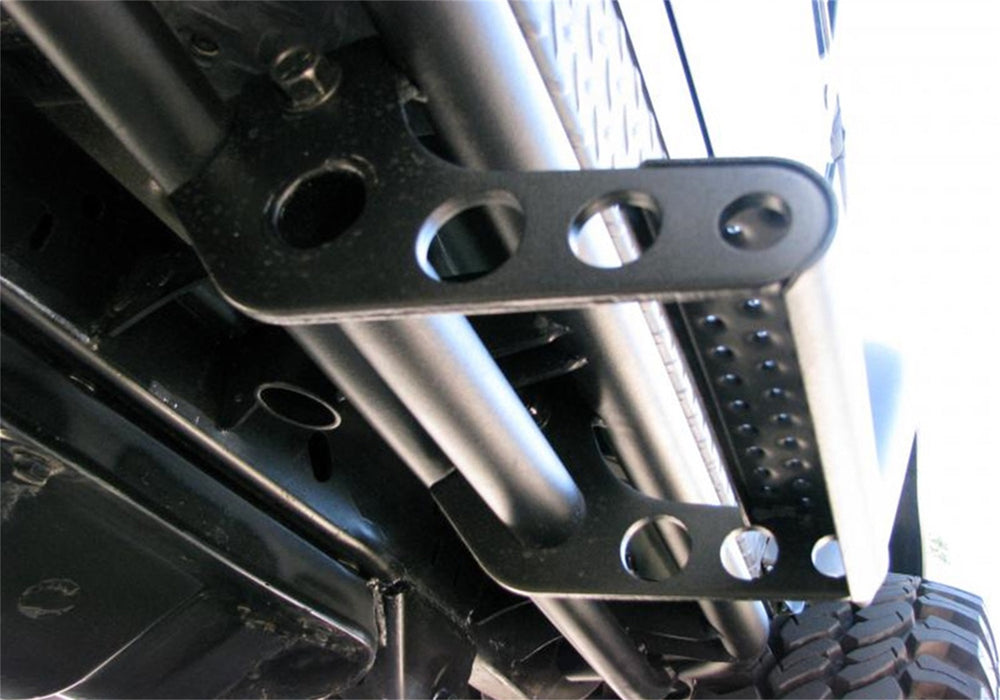N-Fab JPTS32 Rock Rail Detachable Step-Textured Black-Pair - Truck Part Superstore