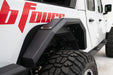 Fab Fours JT1001-B Fender; Rear; w/Flare Bare; - Truck Part Superstore