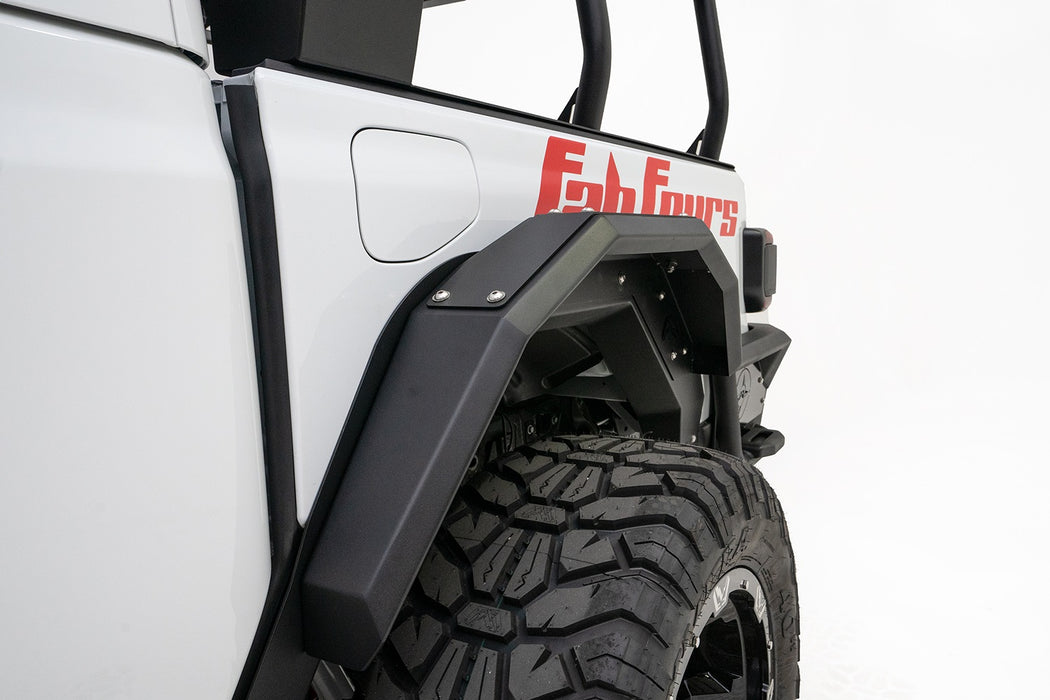 Fab Fours JT1001-1 Fender; Rear; w/Flare; - Truck Part Superstore