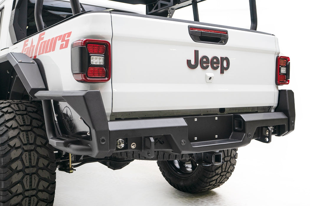 Fab Fours JT20-Y1950-B Rear Bumper; Bare; - Truck Part Superstore
