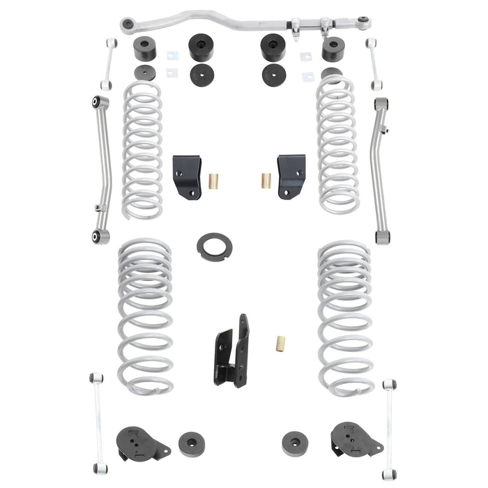 Rubicon Express JT7100E Standard Arm Lift Kit; 2.5-3.5 in. Lift; w/Shock Extension; - Truck Part Superstore