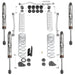 Rubicon Express JT7100NR Control Arm Kit; 2.5/3.5 in. Lift; Shocks; - Truck Part Superstore