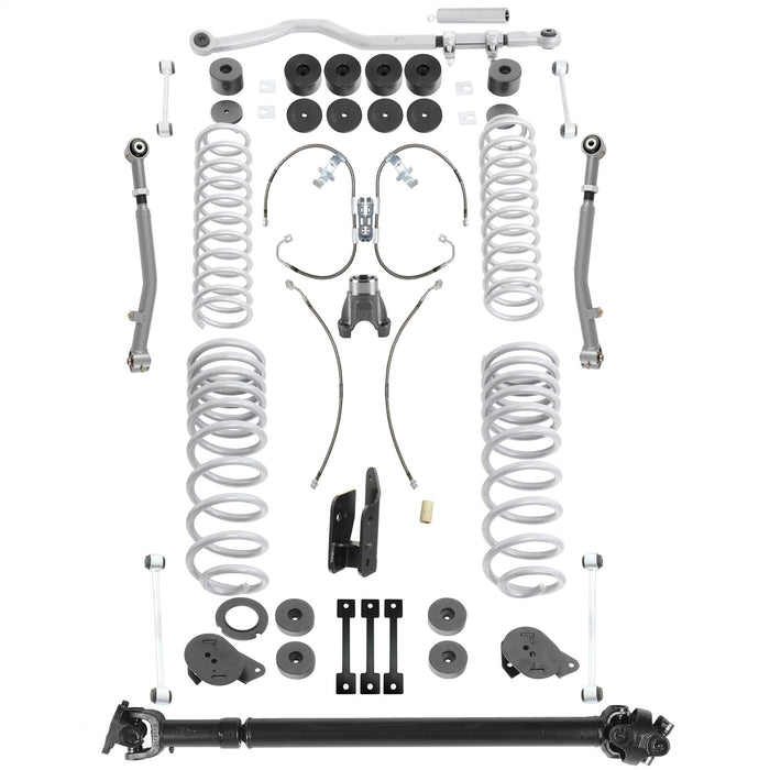 Rubicon Express JT7102 Control Arm Kit; 4.5/5.5 in. Lift; Adj. Front Lower; - Truck Part Superstore