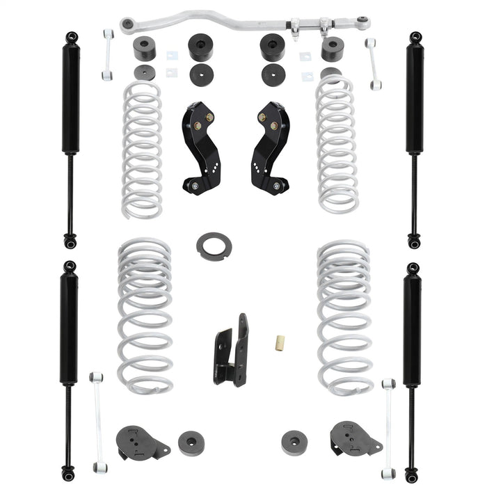 Rubicon Express JT7104T Standard Kit w/Shocks; 2.5-3.5 in. Lift; w/Twin Tube Shocks; - Truck Part Superstore