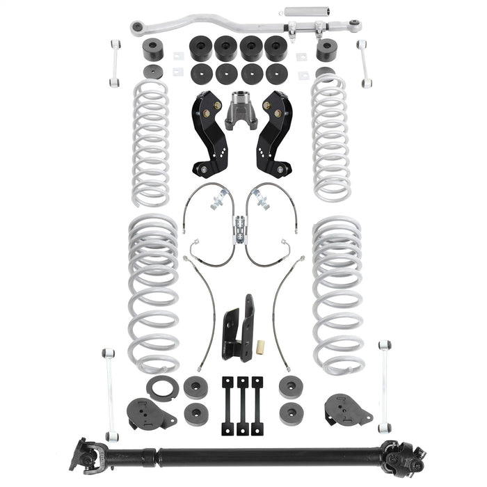 Rubicon Express JT7145 Coil Spring Spacer; 4.5/5.5 in. Lift; Front And Rear; - Truck Part Superstore