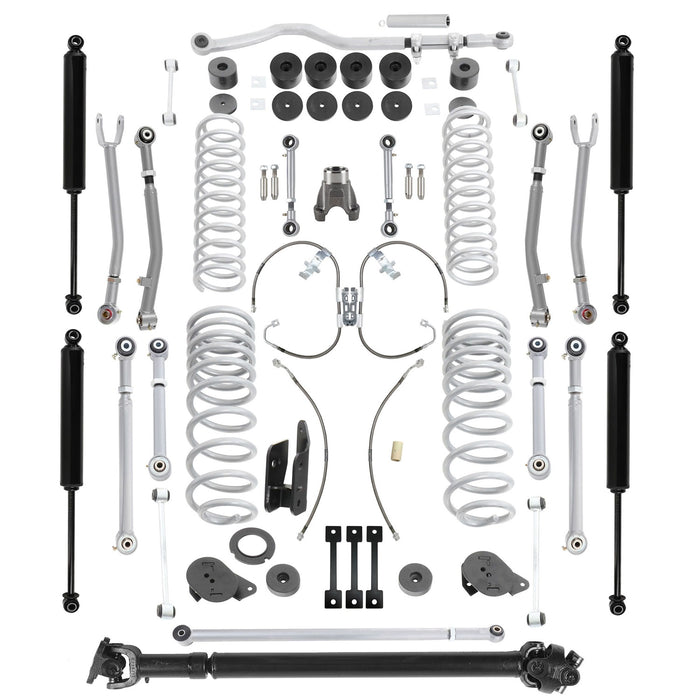 Rubicon Express JT7147T Super-Flex Suspension Lift Kit w/Shocks - Truck Part Superstore