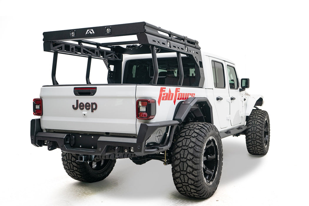 Fab Fours JTOR-01-B Overland Rack; Bare; - Truck Part Superstore
