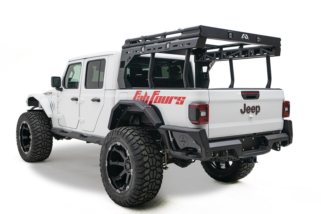 Fab Fours JTOR-01-B Overland Rack; Bare; - Truck Part Superstore