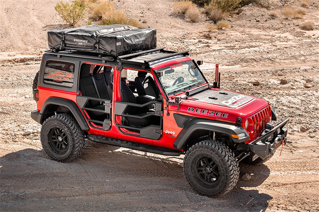 Dee Zee DZ4472JL Hex Series Roof Rack Kit; 24 in. Front; 60 in. Rear; 6000 lbs. Max Parked Mode; - Truck Part Superstore