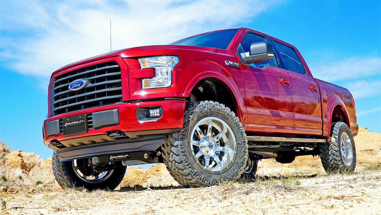 Superlift K126 4.5 inch Lift Kit-2015-2020 Ford F-150 4WD-with Superlift Rear Shocks - Truck Part Superstore