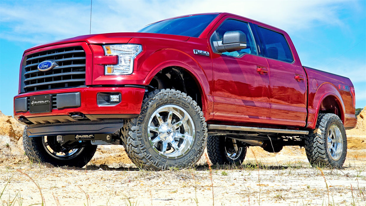 Superlift K126B 4.5 inch Lift Kit-2015-2020 Ford F-150 4WD-with Bilstein Rear Shocks - Truck Part Superstore