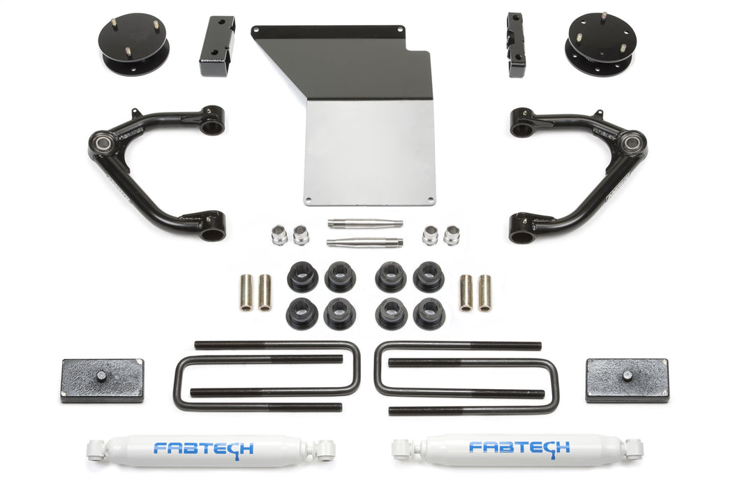 Fabtech K1071 Component Box; For 4 in. Lift; Incl. Rear Performance Shocks; - Truck Part Superstore