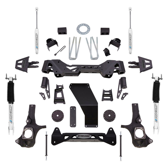 Pro Comp Suspension K1087B 6 Inch Lift Kit with ES9000 Shocks 11-16 GM 3500 Pro Comp Suspension - Truck Part Superstore