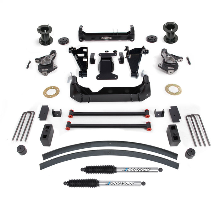 Pro Comp Suspension K1164BP Lift Kit; 6 in. Lift; Front Strut Spacer; Rear Pro Runner Shocks; - Truck Part Superstore