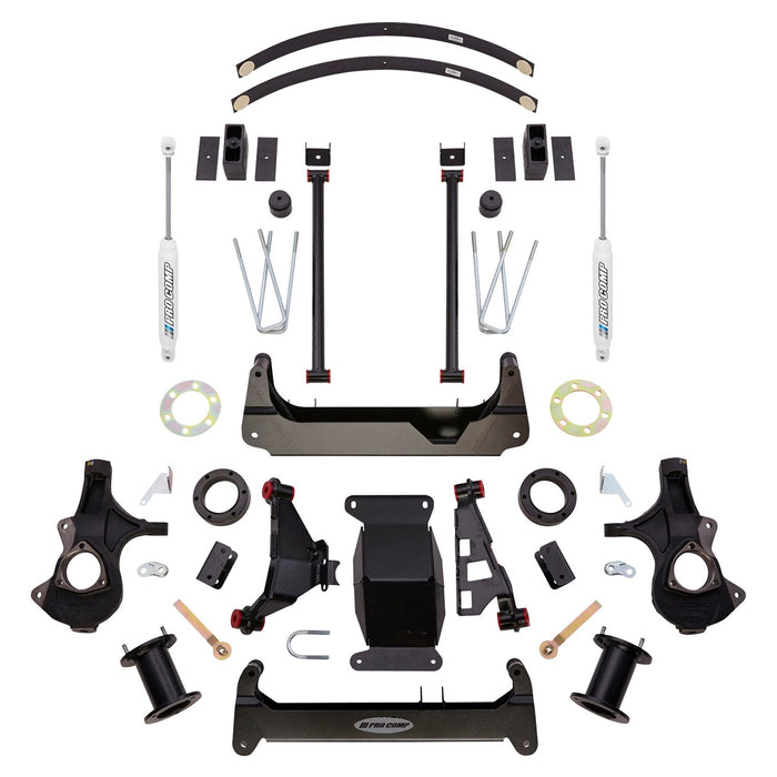 Pro Comp Suspension K1171B Lift Kit; 6 in. Lift; Gas w/Front Strut Spacer; Rear ES9000 Shocks; - Truck Part Superstore
