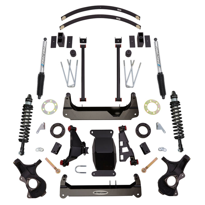 Pro Comp Suspension K1171BPX Stage I Lift Kit; 6 in. Lift; Front MX2.75 Coilovers And Rear Pro Runner; - Truck Part Superstore