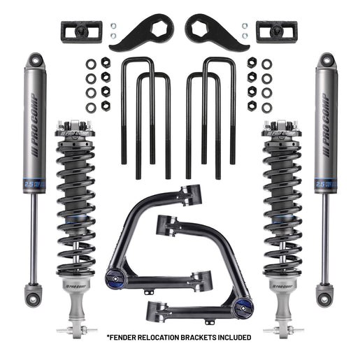 Pro Comp Suspension K1181BXU Lift Kit; 2.5 in. Lift; w/VST Shocks And Upper Control Arms; - Truck Part Superstore