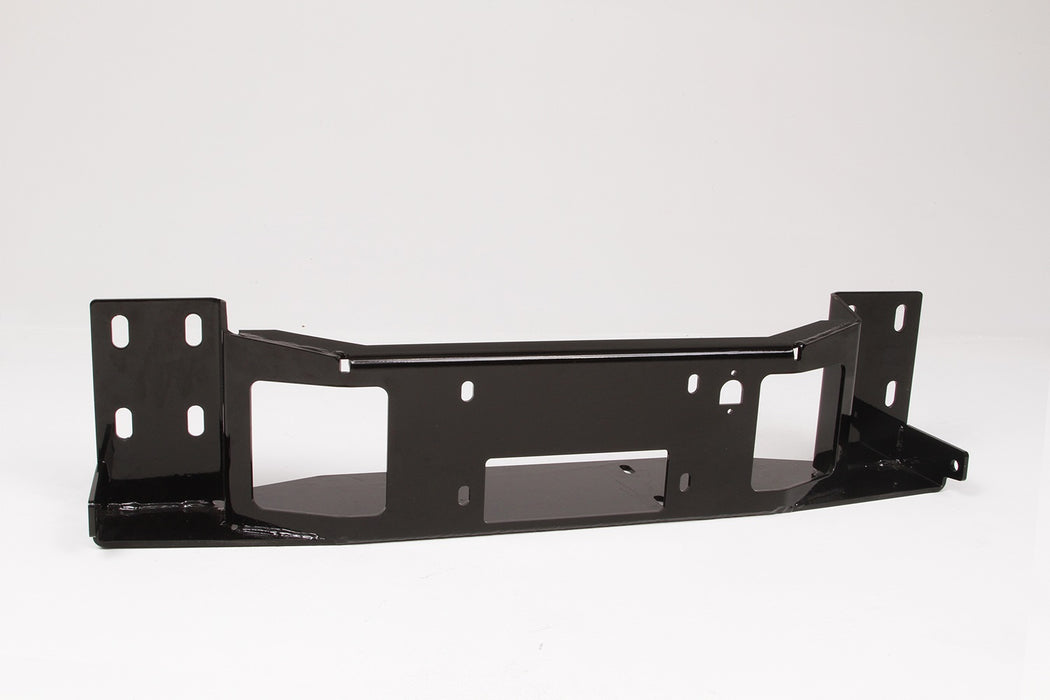 Fab Fours K1200-1 Ranch Winch Tray; 2 Stage Black Powder Coated; Fits Half Ton Bumpers; - Truck Part Superstore