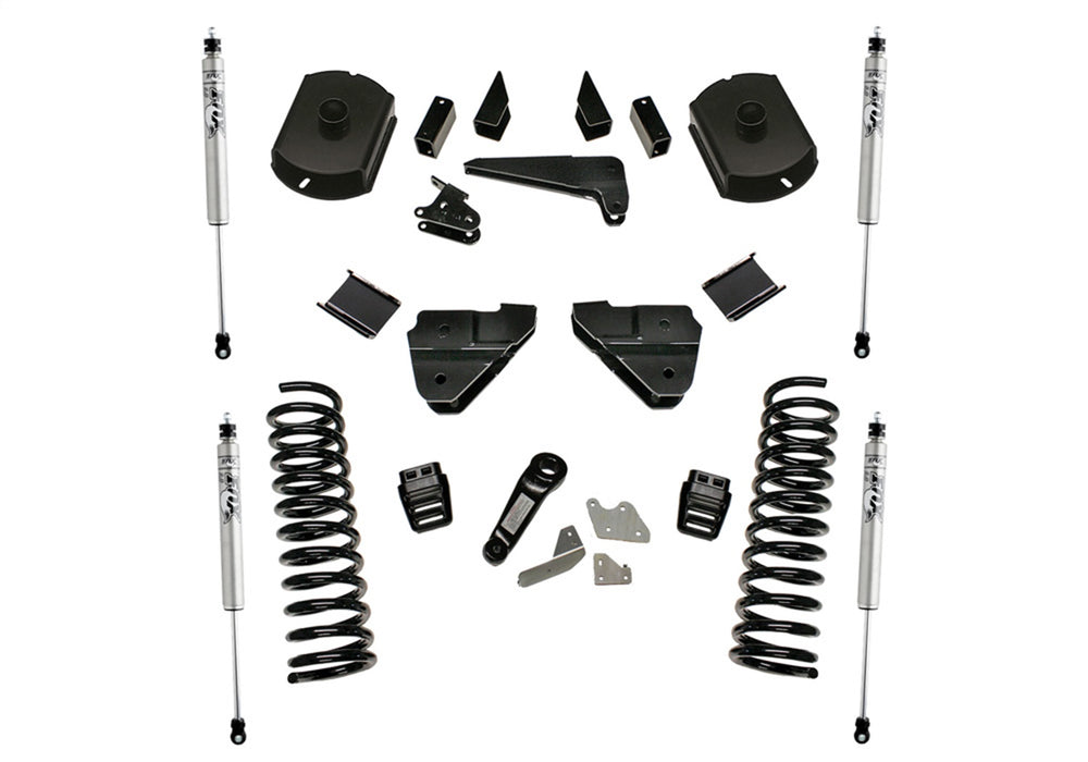 Superlift K124F 4in. Lift Kit w/FOX Shocks-14-18 Ram 2500 4WD Diesel w/out Radius Arms - Truck Part Superstore