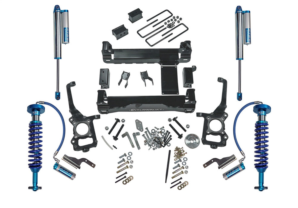 Superlift K128KG 4.5in. King Edition Lift Kit-15-20 F150 w/Kng Frt Coilovrs/King Res Rr Shks 4WD - Truck Part Superstore
