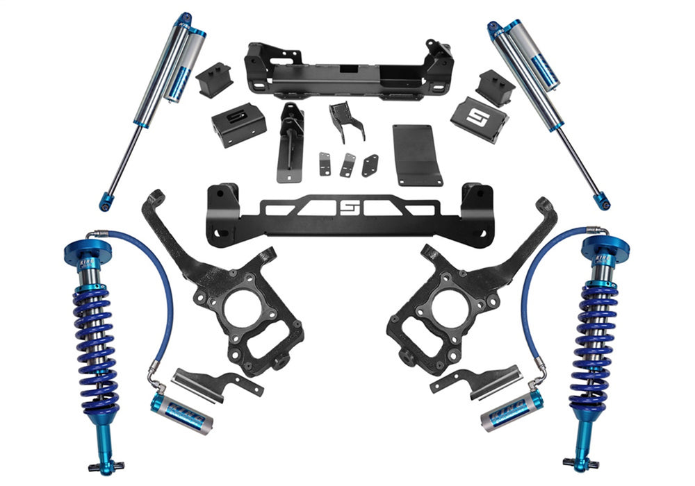 Superlift K130KG 6in. King Edition Lift Kit-21-22 F150 w/Kng Frt Coilovers/King Res Rr Shocks 4WD - Truck Part Superstore