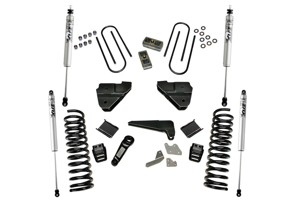 Superlift K146F 4in. Lift Kit w/FOX Shocks-13-18 Ram 3500 4WD Diesel w/out Radius Arms - Truck Part Superstore