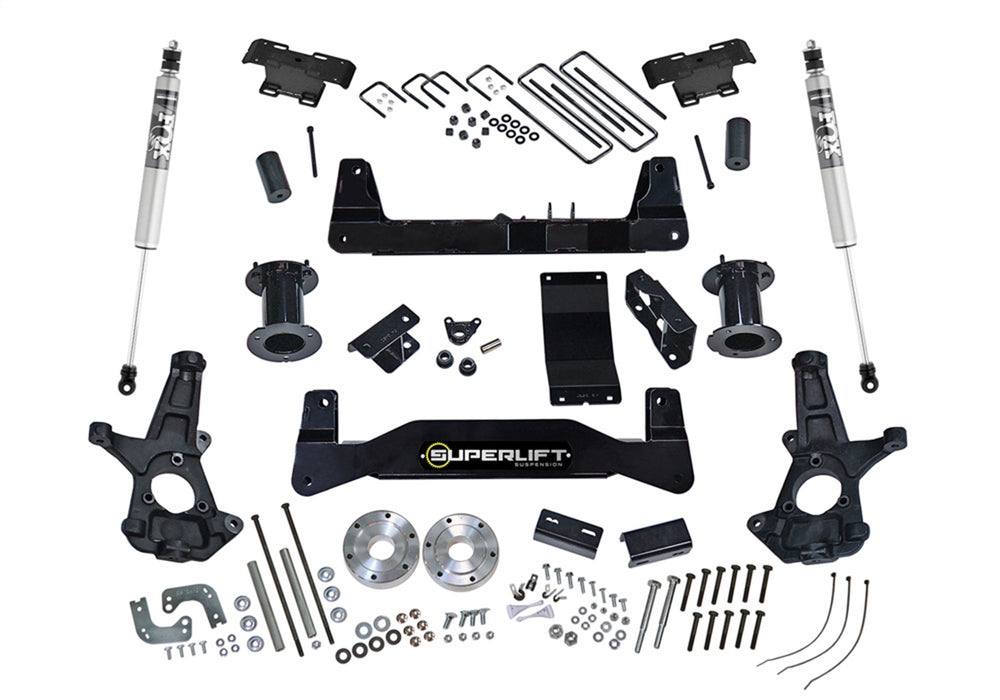 Superlift K162F 6.5in. Lift Kit w/FOX Shocks-07-13 Silv/Sierra 1500 4WD - Truck Part Superstore