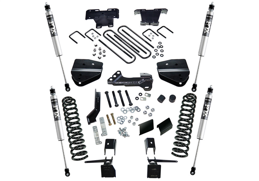 Superlift K164F 4in. Lift Kit w/FOX Shocks-17-22 F250/350 4WD Dsl w/o 4Link Arms w/o RadiusArms - Truck Part Superstore