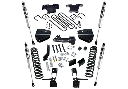 Superlift K164F 4in. Lift Kit w/FOX Shocks-17-22 F250/350 4WD Dsl w/o 4Link Arms w/o RadiusArms - Truck Part Superstore