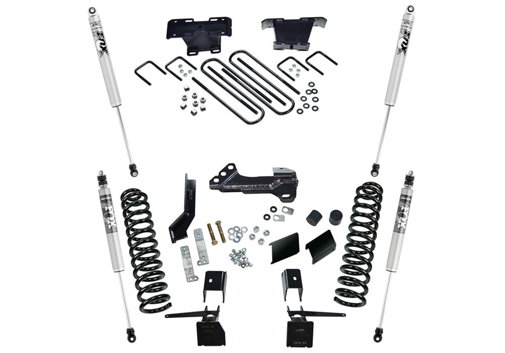 Superlift K165F 4in. Lift Kit w/FOX Shocks-17-22 F250/350 4WD Diesel w/Radius Arms - Truck Part Superstore