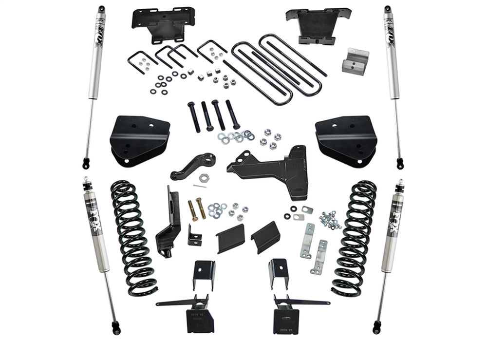 Superlift K167F 6in. Lift Kit w/FOX Shocks-17-22 F250/350 4WD Dsl w/o 4Link Arms w/o RadiusArms - Truck Part Superstore