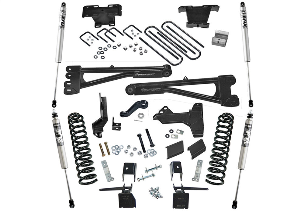 Superlift K169F 6in. Lift Kit w/FOX Shocks-17-22 F250/350 4WD Diesel w/Radius Arms - Truck Part Superstore