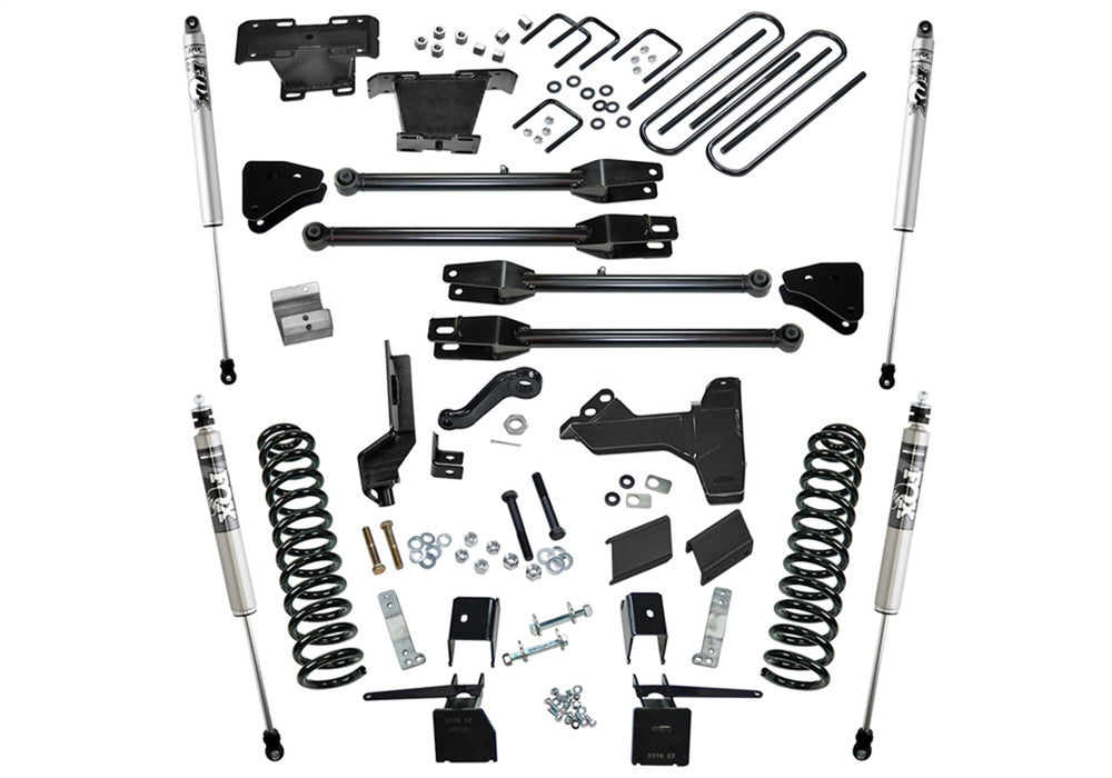 Superlift K171F 6in. Lift Kit w/FOX Shocks-17-22 F250/350 4WD Diesel w/4-Link Arms - Truck Part Superstore