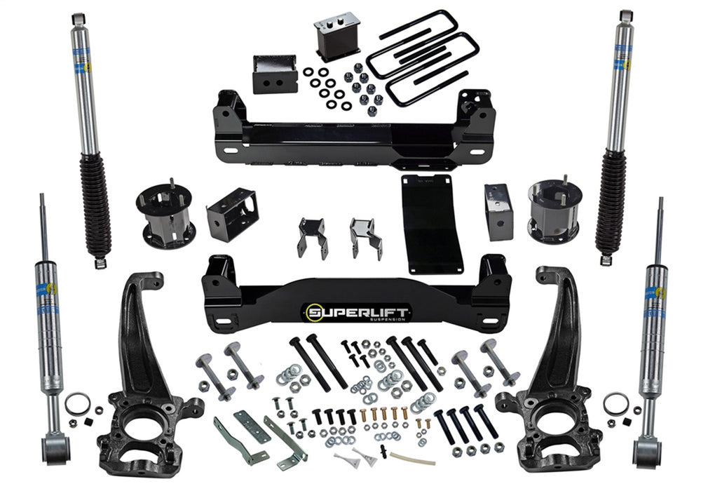 Superlift K173B 4.5 inch Lift Kit-2004-2008 Ford F-150 4WD-with Bilstein Rear Shocks - Truck Part Superstore