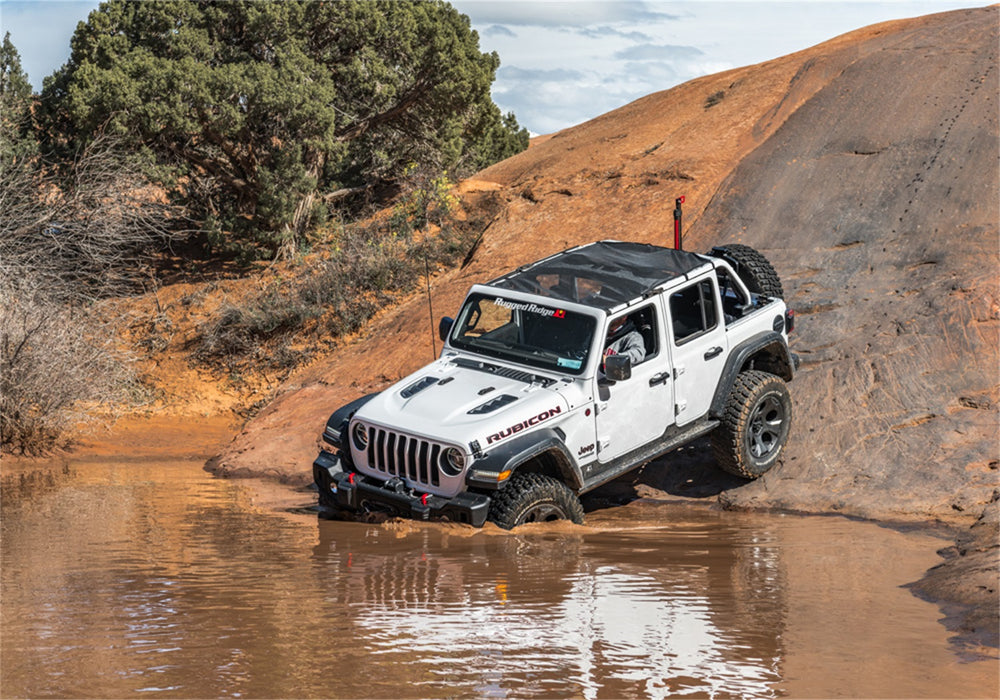 Superlift K176F 4 inch Lift Kit-2018-2020 Jeep Wrangler JL Unlimited-with FOX Shocks - Truck Part Superstore