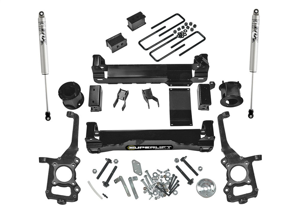 Superlift K178F 4.5 inch Lift Kit-2009-2014 Ford F-150 4WD with FOX 2.0 Series Shocks - Truck Part Superstore