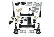 Superlift K182B 6in. Lift Kit-19 (New Body)-22 Silv/Sierra1500 4WDw/BlstnShks(exc Trailboss/AT4) - Truck Part Superstore