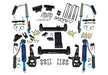 Superlift K182KG 6in. Lift Kit-19 (New Body) Silv/Sierra1500 4WD w/KingShks (exc Trailboss/AT4) - Truck Part Superstore