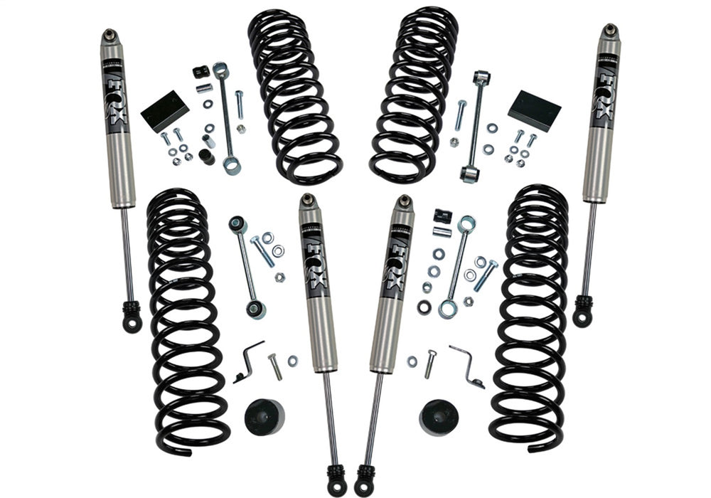 Superlift K183F Dual Rate Coil 2.5in. Lift Kit w/Fox Shocks-18-22 Wrangler JL-4 door - Truck Part Superstore