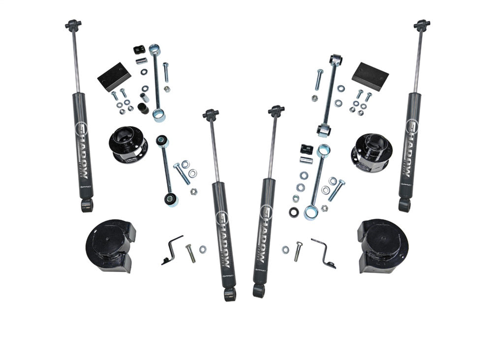 Superlift K187 2.5in. SPACER KIT W/SHX-18-22 JP WRGLR JL-2 OR 4 DR - Truck Part Superstore