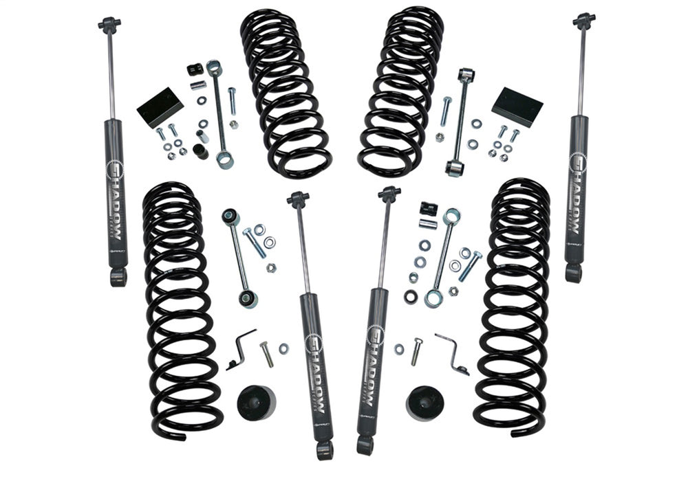 Superlift K190 2.5in. DUAL RATE COIL Lift Kit-18-22 JP JL WRGLR 4 DR-W/SHADOW SERIES SHX - Truck Part Superstore