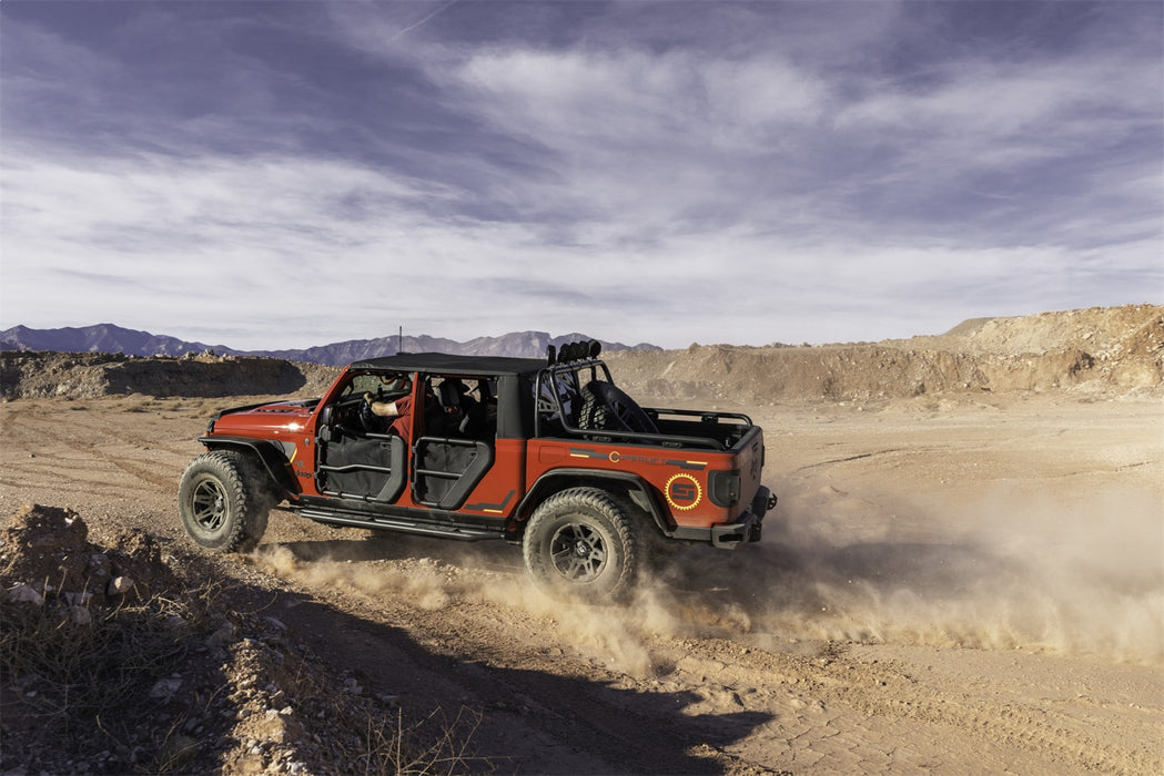 Superlift K196FX 4in. Dual Rate Coil Lift Kit w/Fox 2.0 Res Shocks-20-22 Gladiator-Non Mojave - Truck Part Superstore