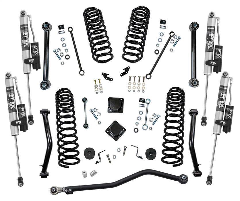 Superlift K196FX 4in. Dual Rate Coil Lift Kit w/Fox 2.0 Res Shocks-20-22 Gladiator-Non Mojave - Truck Part Superstore