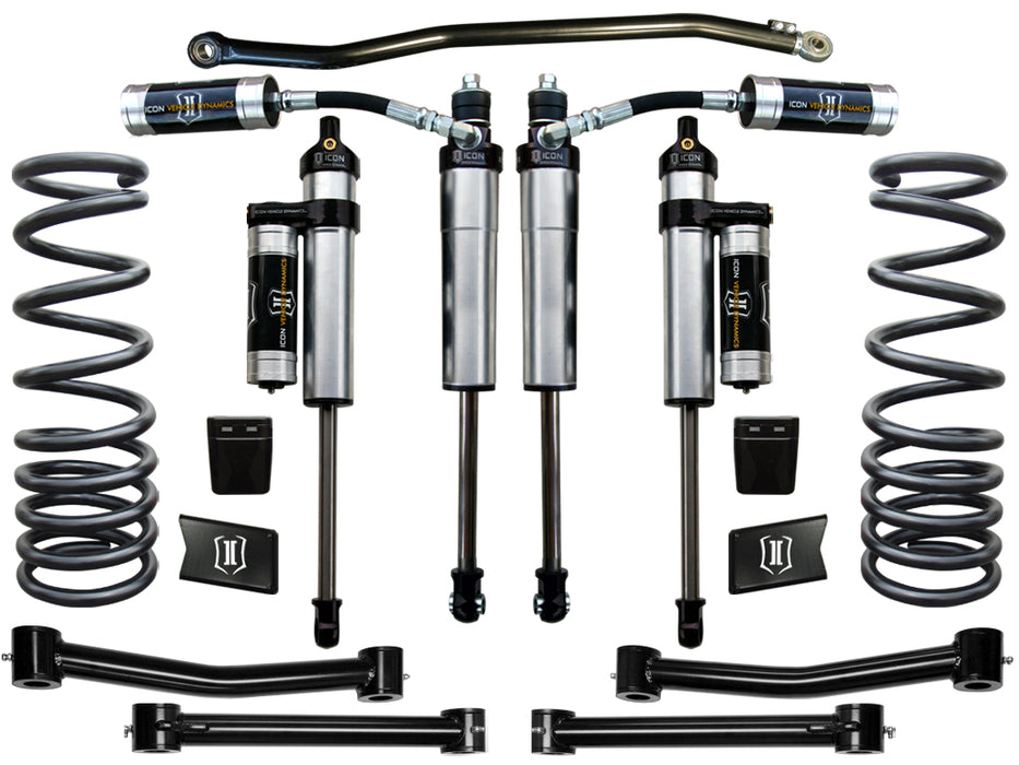 ICON Vehicle Dynamics K212504T 2003-2012 RAM 2500/3500 4WD 2.5" LIFT STAGE 4 SUSPENSION SYSTEM - Truck Part Superstore