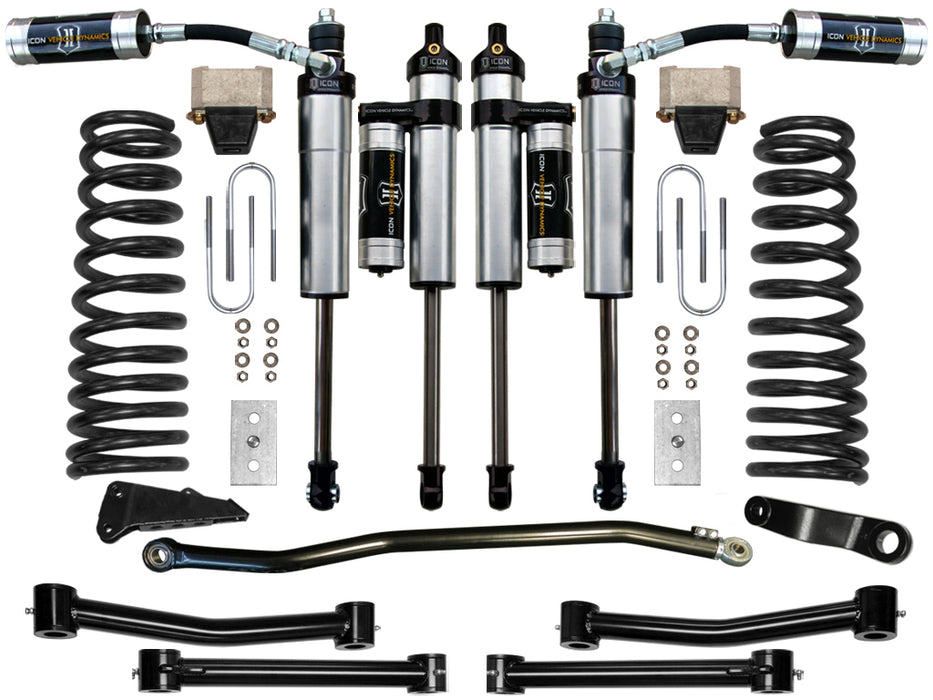 ICON Vehicle Dynamics K214553T 2009-2012 RAM 2500/3500 4.5" LIFT STAGE 4 SUSPENSION SYSTEM - Truck Part Superstore