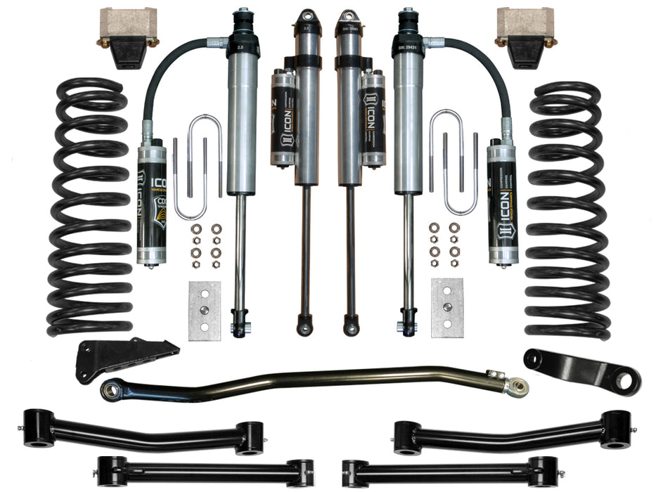 ICON Vehicle Dynamics K214554T 2009-2012 RAM 2500/3500 4.5" LIFT STAGE 4 SUSPENSION SYSTEM - Truck Part Superstore