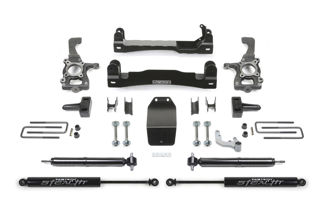Fabtech K2193M Basic Lift System w/Shocks - Truck Part Superstore