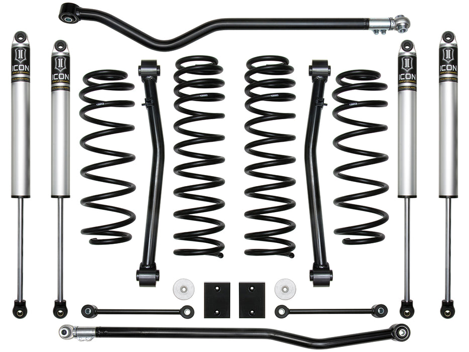 ICON Vehicle Dynamics K22013 2018-UP JEEP JL 2.5" LIFT STAGE 3 SUSPENSION SYSTEM - Truck Part Superstore