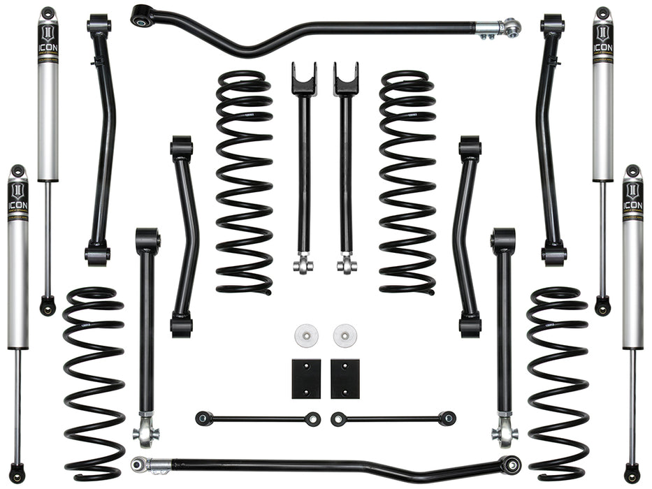 ICON Vehicle Dynamics K22014 2018-UP JEEP JL 2.5" LIFT STAGE 4 SUSPENSION SYSTEM - Truck Part Superstore
